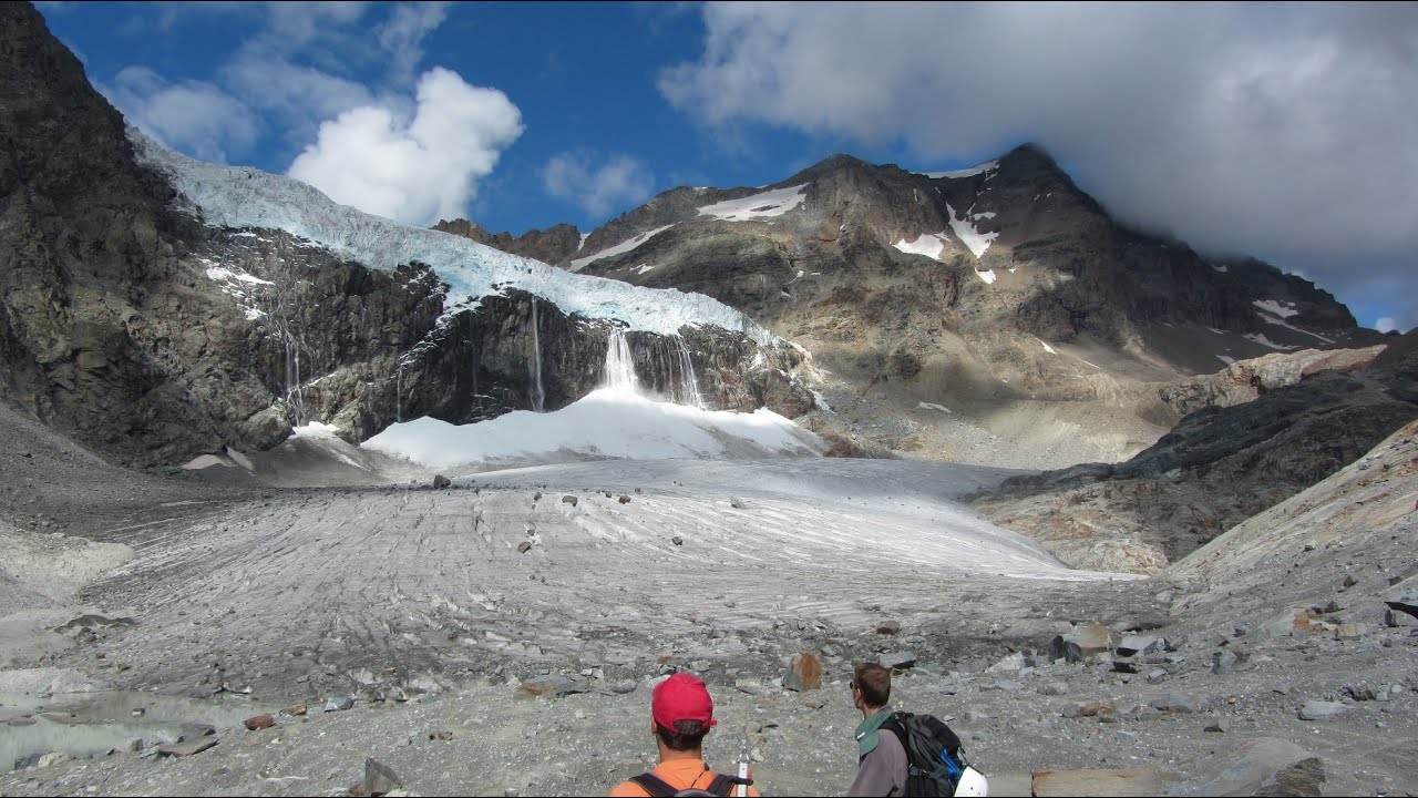 Piz Varuna e ghiacciaio di Fellaria orientale - Valmalenco - GoPro - TEAM ORSO
