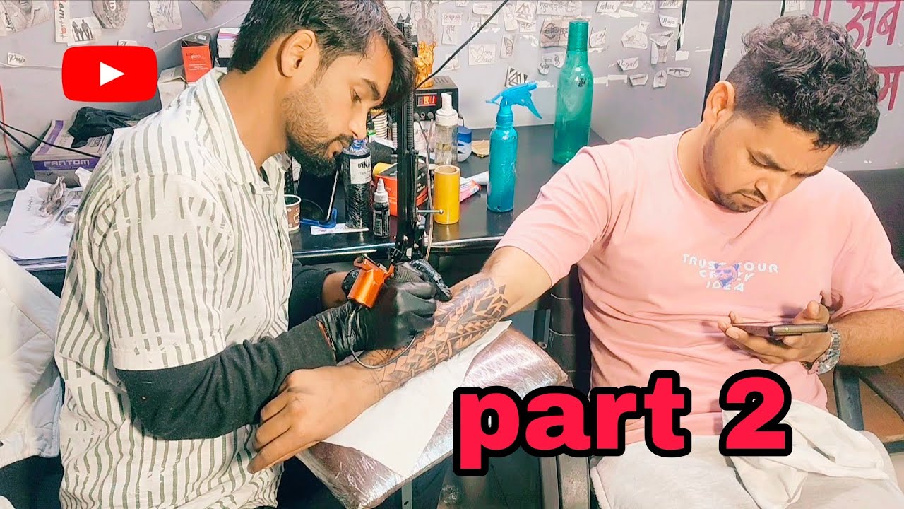 How to Make Half Hand Tattoo (Part 2) 