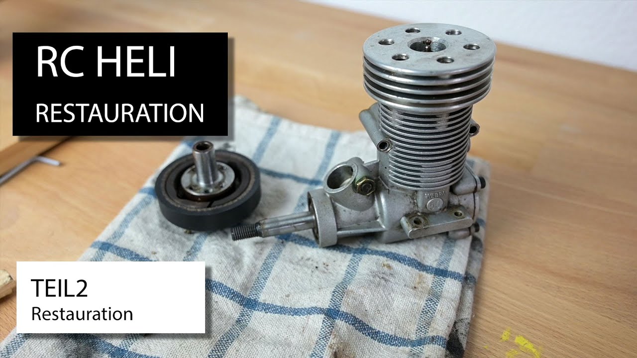 Oldtimer RC Heli Restauration - Teil 2 - Restauration