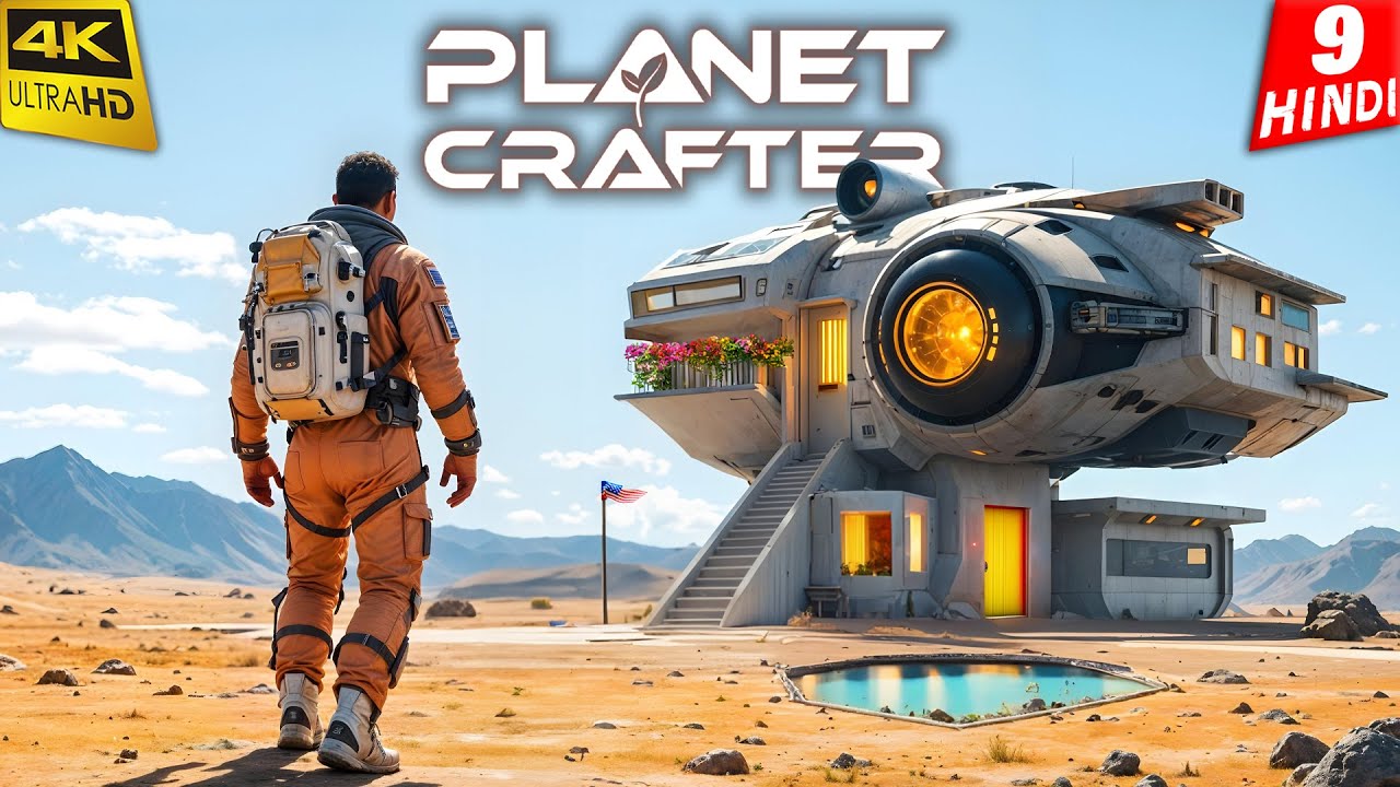 MAKING ALIEN BASE | NEW Planet Crafter DLC | 4K Gameplay HINDI 🔴EP:09