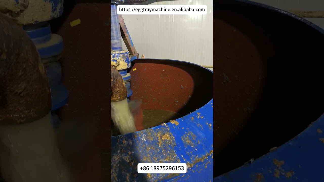 Fully automatic egg tray making machine 