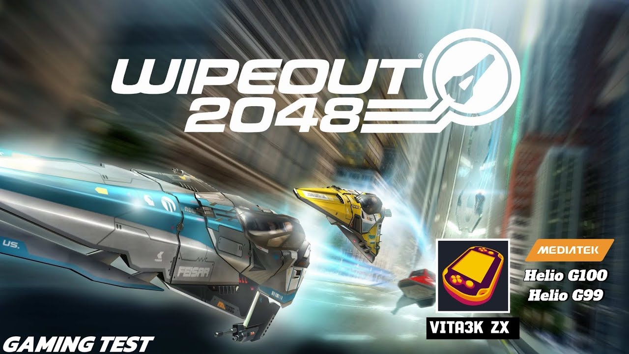 Vita3k Zx | Test Wipeout 2048 | Mediatek Helio G100/G99