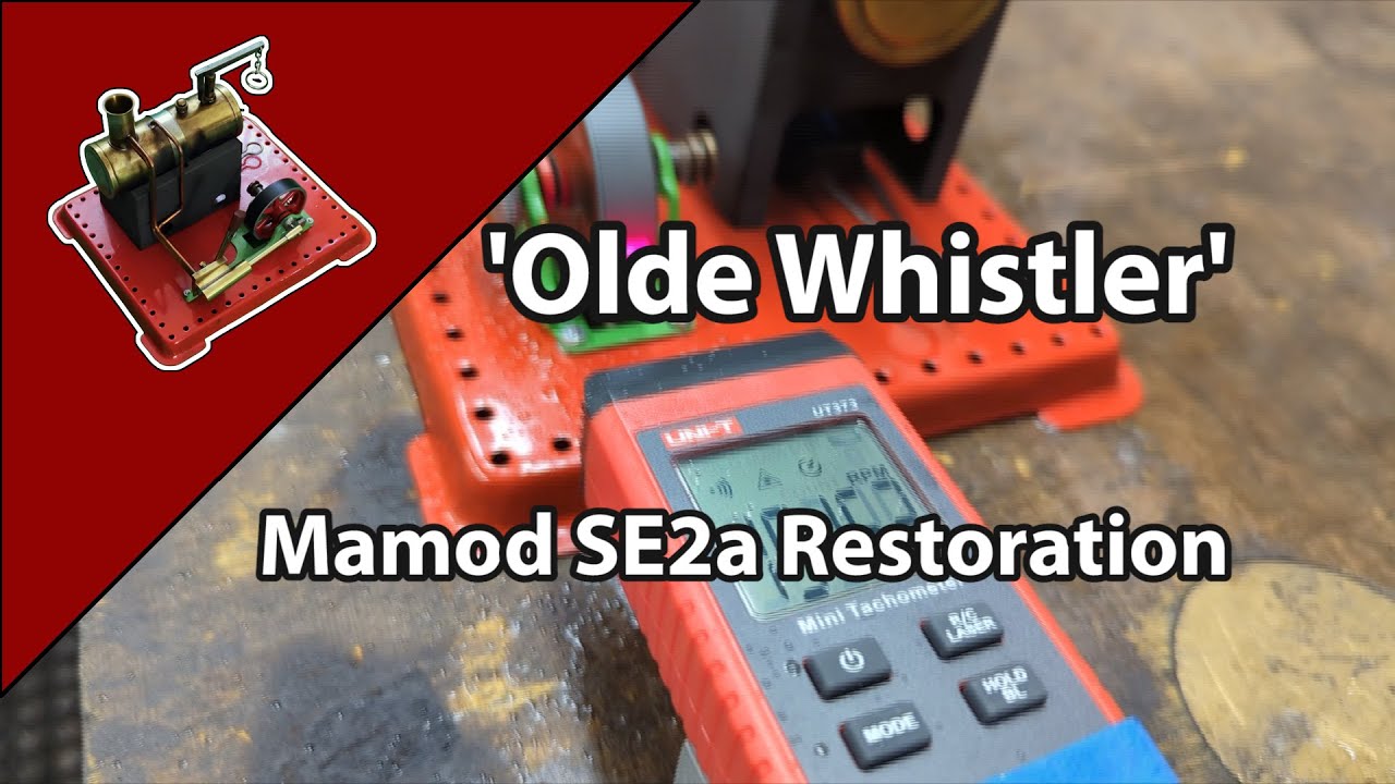 Mamod SE2a 'Olde Whistler' Steam Engine Model Restoration