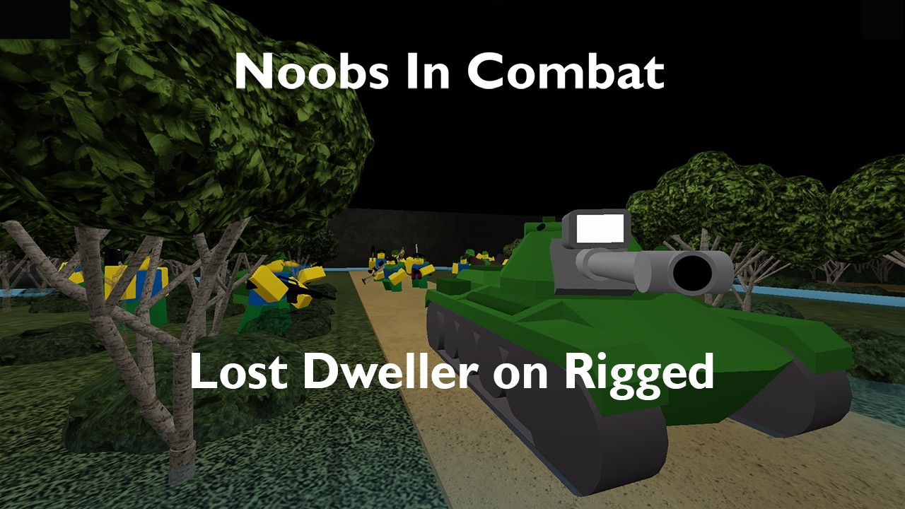 How to beat Lost Dweller solo on Rigged (Noobs In Combat, Roblox)
