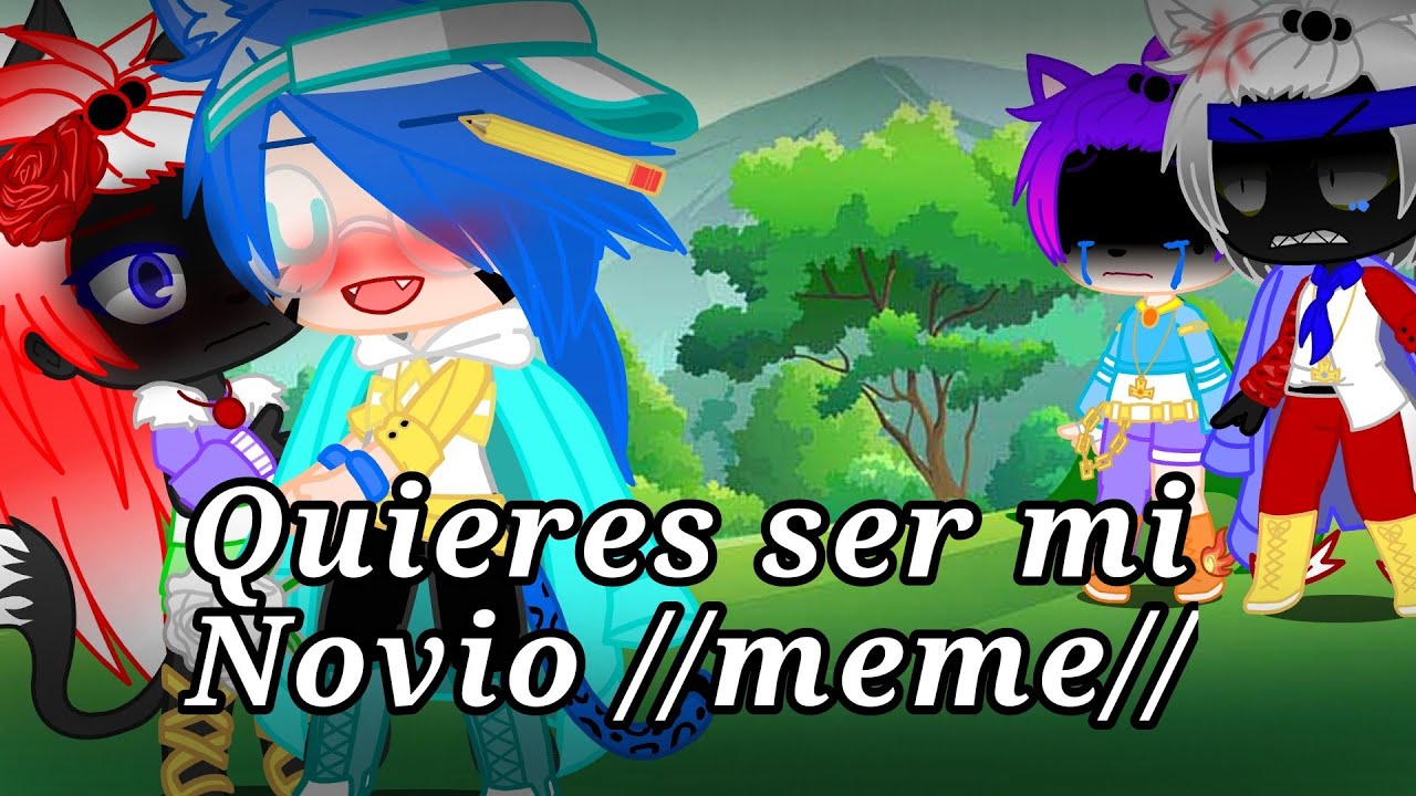 quieres ser mi novio? //meme// 💙💜  💙❤️ {la declaración de blue}