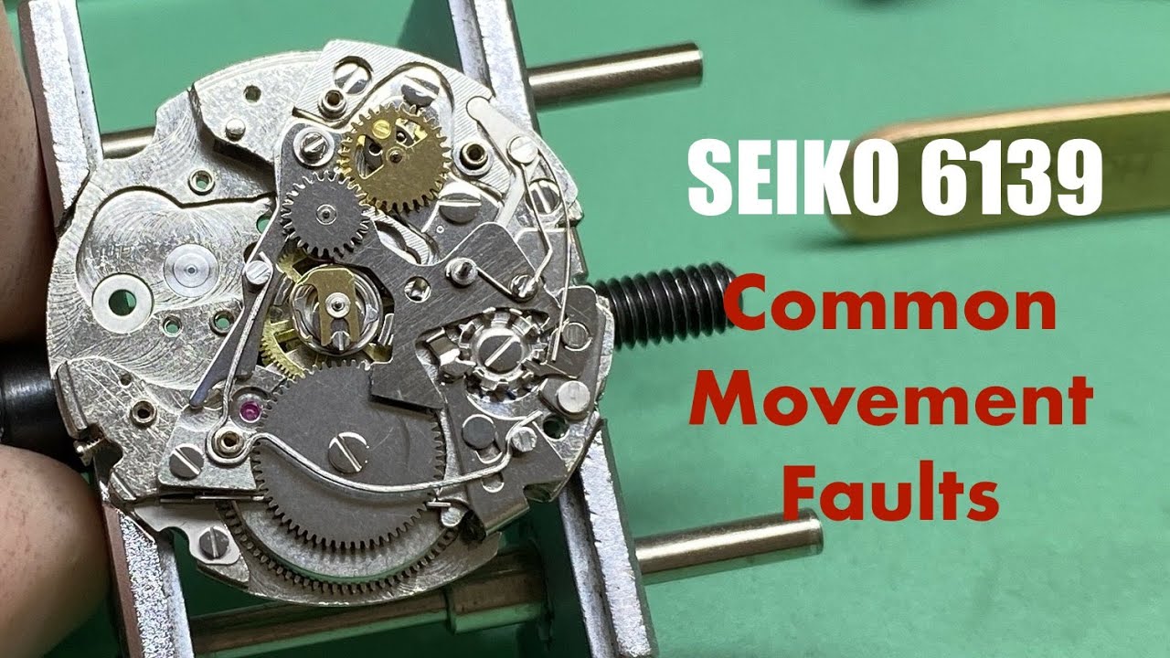 Объяснение проблем с механизмом Seiko 6139