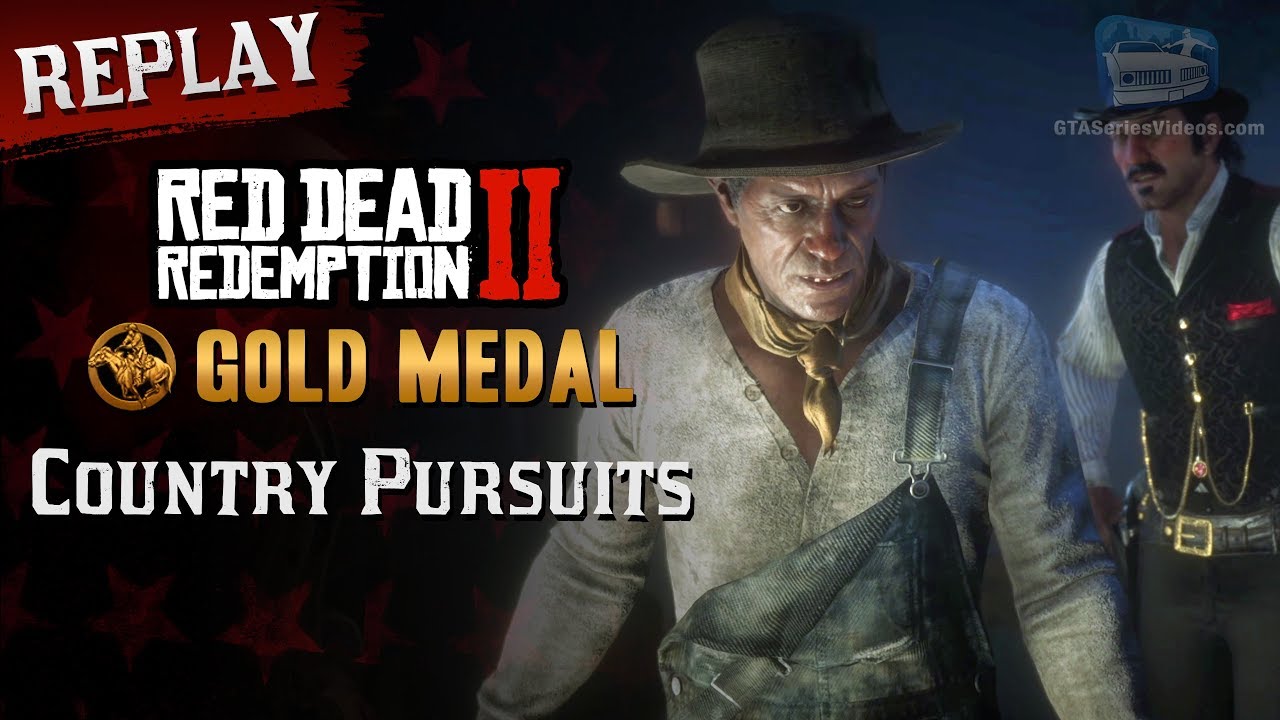 RDR2 PC - Mission #53 - Country Pursuits [Replay & Gold Medal]