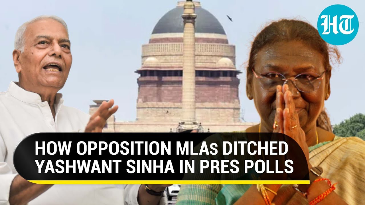125 opposition MLAs & 17 MPs cross-voted to make Droupadi Murmu India's new President