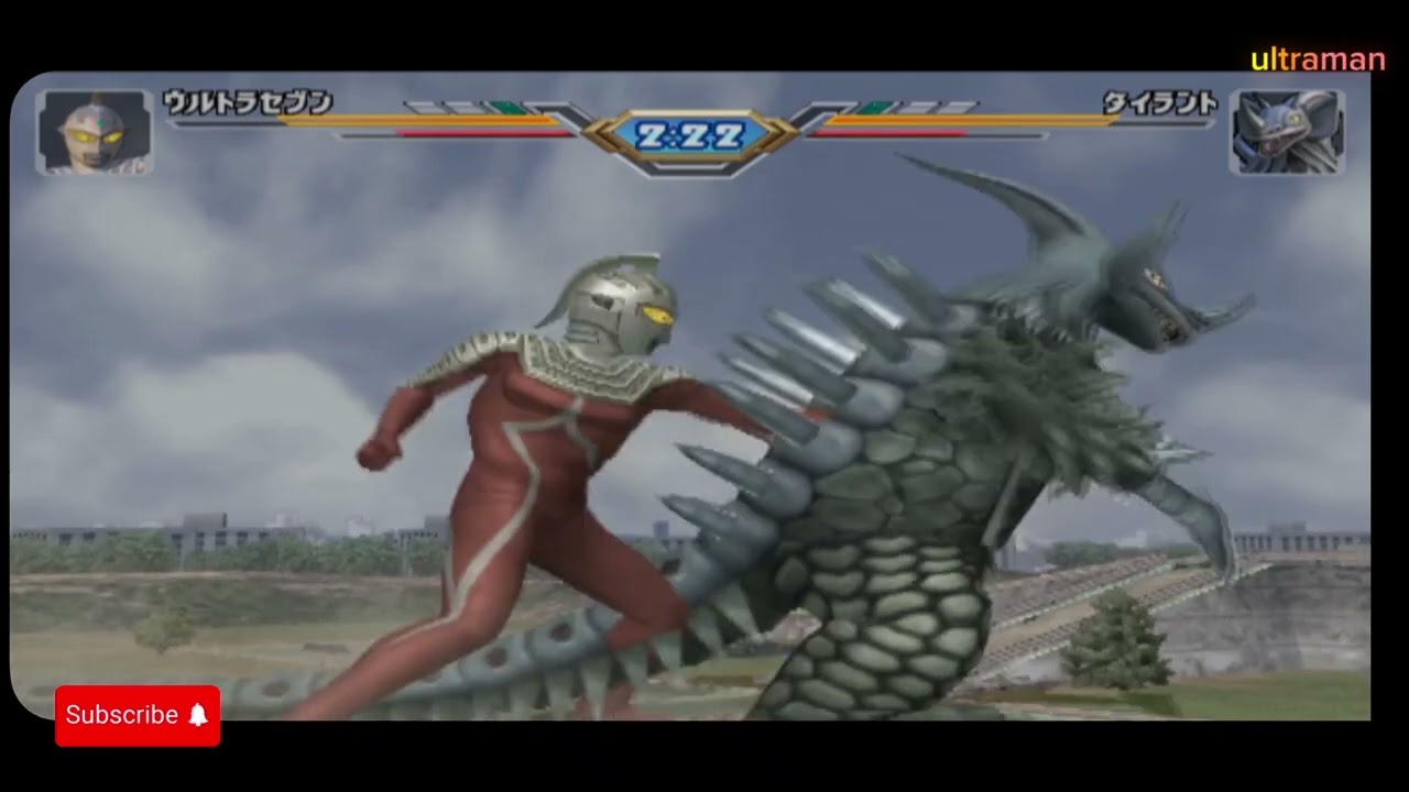 Ultraman seven vs montser yang kuat #ufe3 