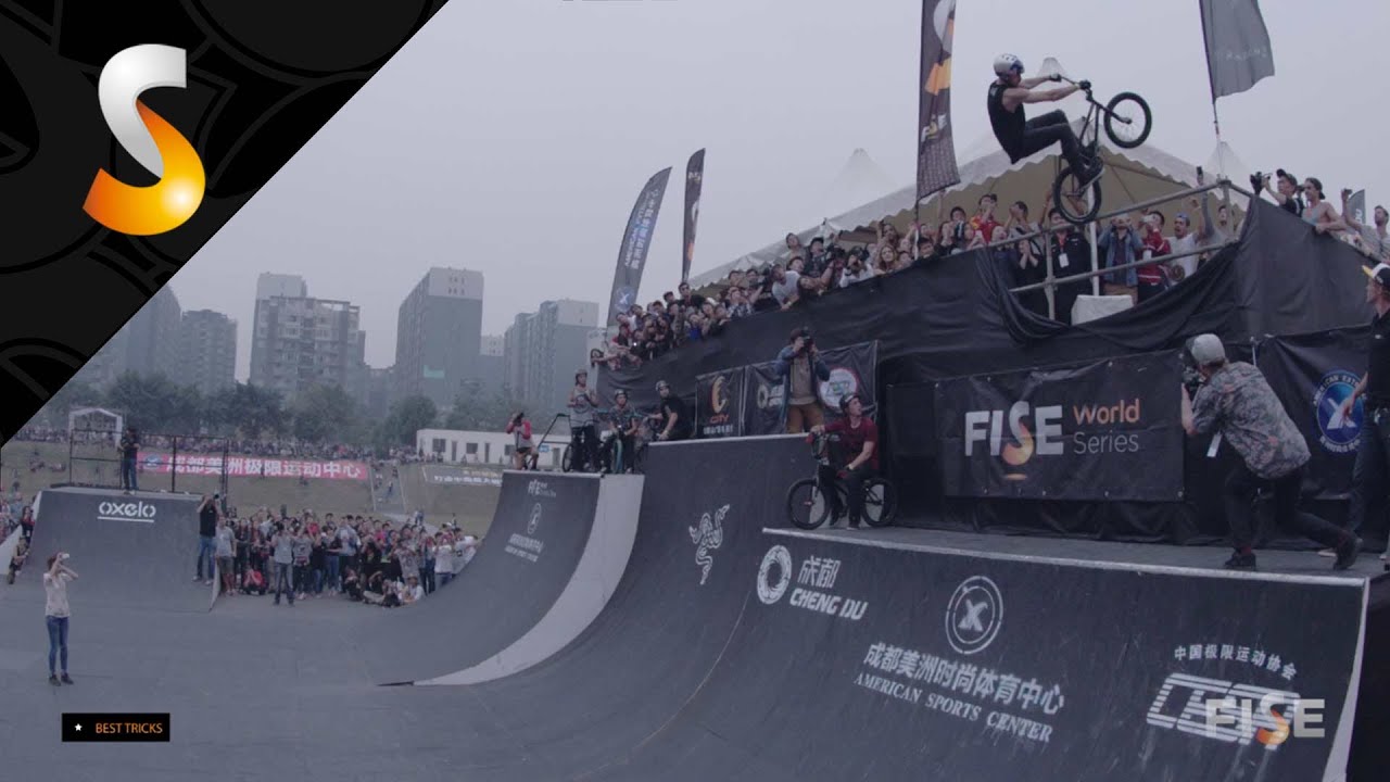 Daniel WEDEMEIJER - Best trick BMX Park - FISE World Chengdu-China 2014