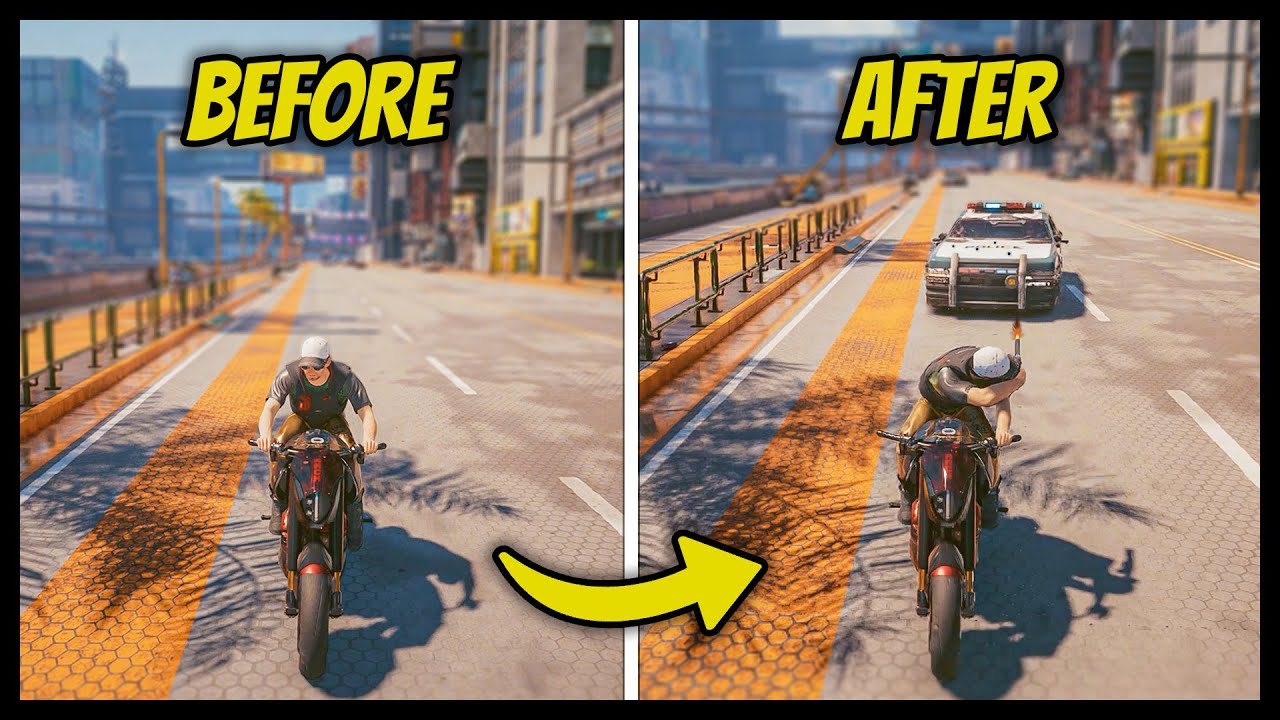 Cyberpunk 2077 - RELEASE vs PATCH 2.0