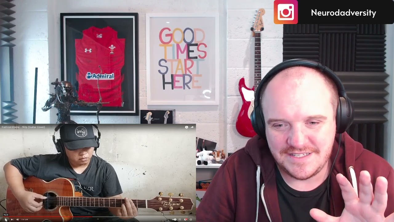 Alip Ba Ta - Far From Home (5fdp) | Classical Guitarist Reaction & Analysis