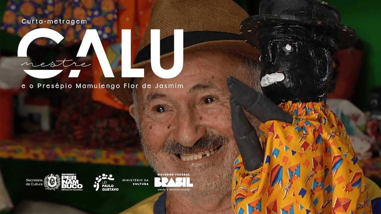 Mestre Calú e o Presépio Mamulengo Flor de Jasmim - LPG-PE - LEGENDA + LIBRAS