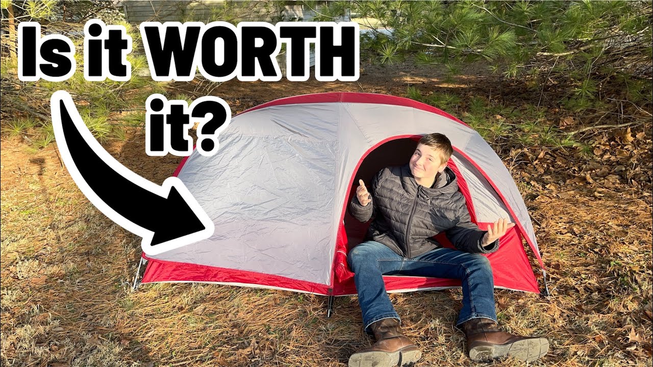 Ozark Trail 1-person Backpacking Tent! (Full review) #tent #backpacking #backpackingtent #reveiws 