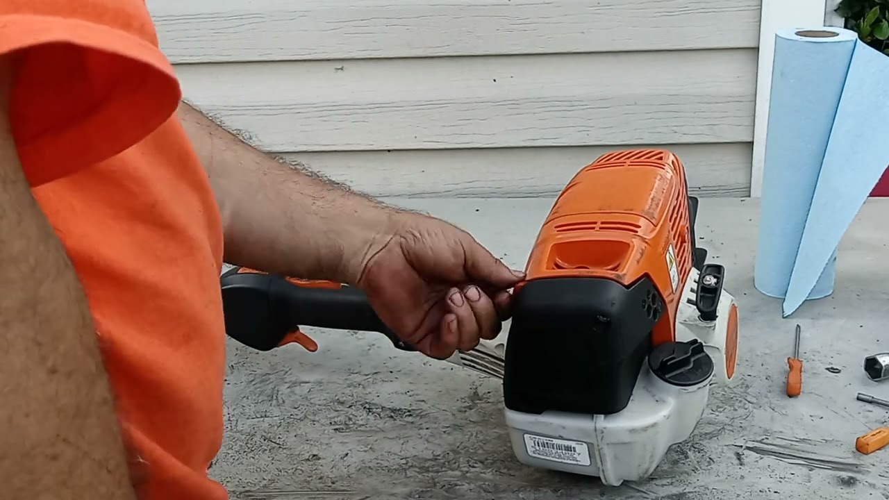 RDMJ.DIAGNOSTICO Y REPARACION.STIHL FS91R. DURO DE PRENDER.