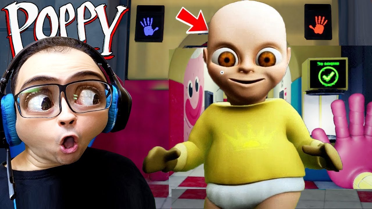 اندماج الطفل الاصفر مع هجى وجى - الشر الكامن -  |  Poppy Playtime