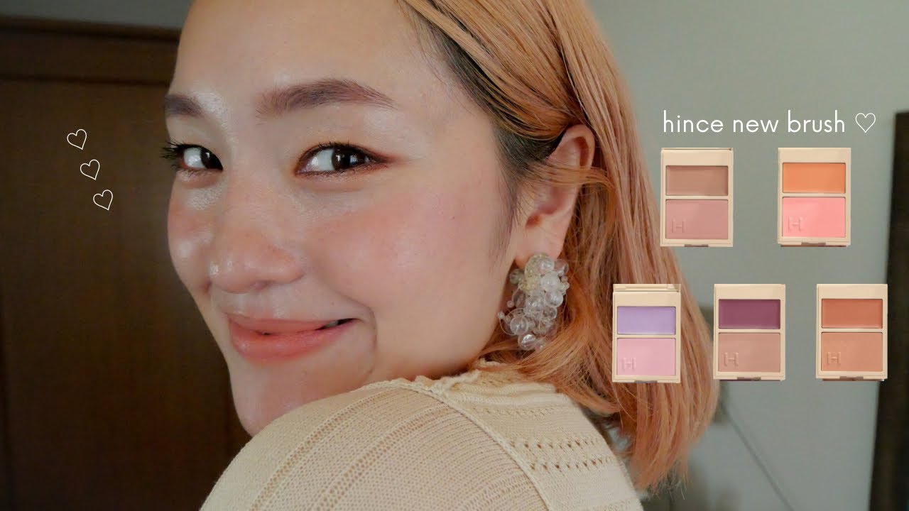 【hince】hinceの新作チークが天才&hellip;！！全色レビュー♡ #コスメ#メイク#hince