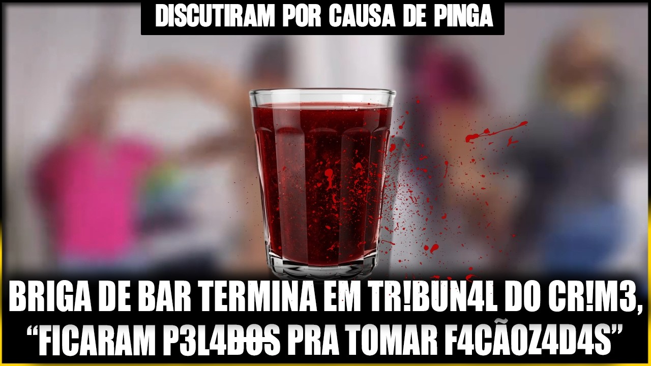 CONFUSÃO DE CASAL EM BAR TERMINA EM TRIBUN4L DO CRIM3