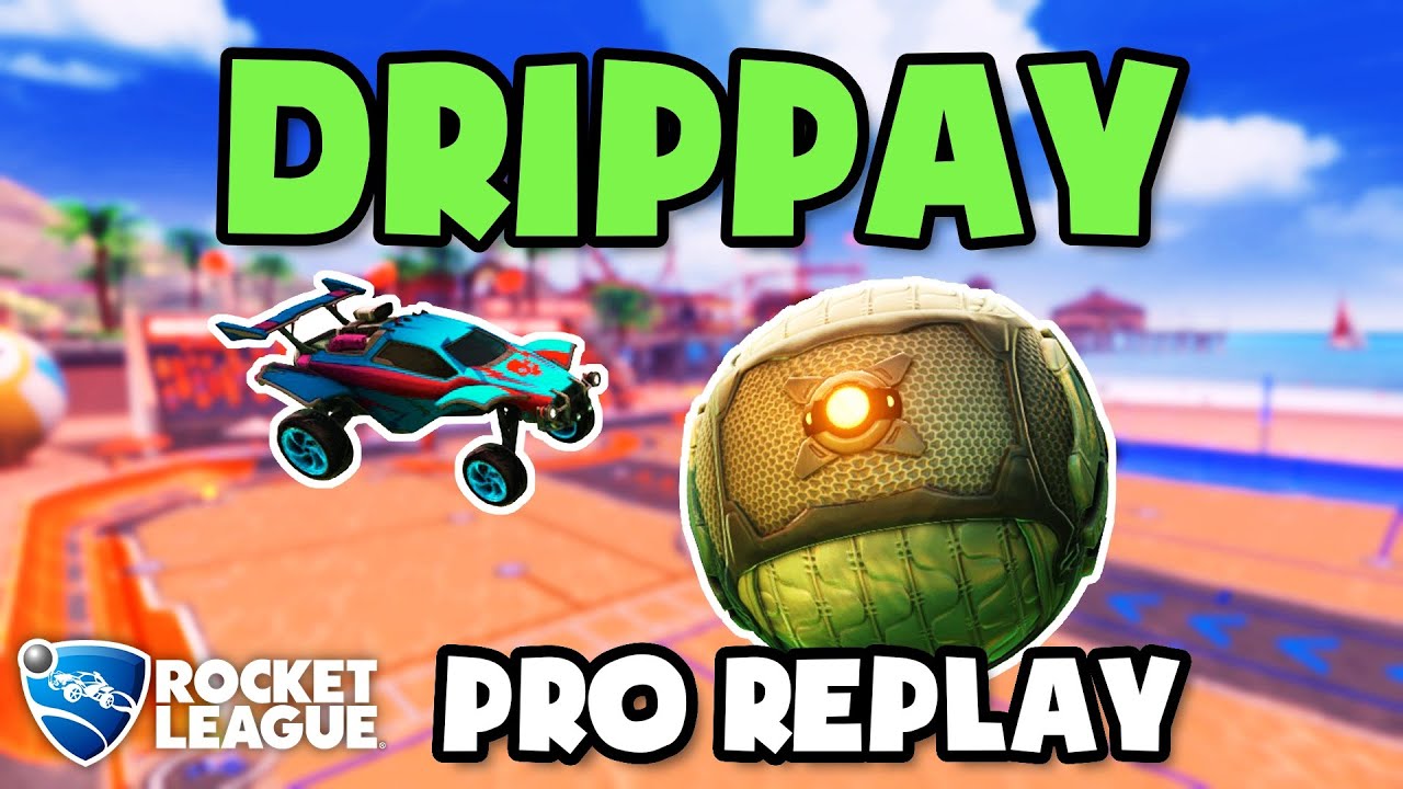 Drippay Pro Ranked 2v2 #70 - Rocket League Replays