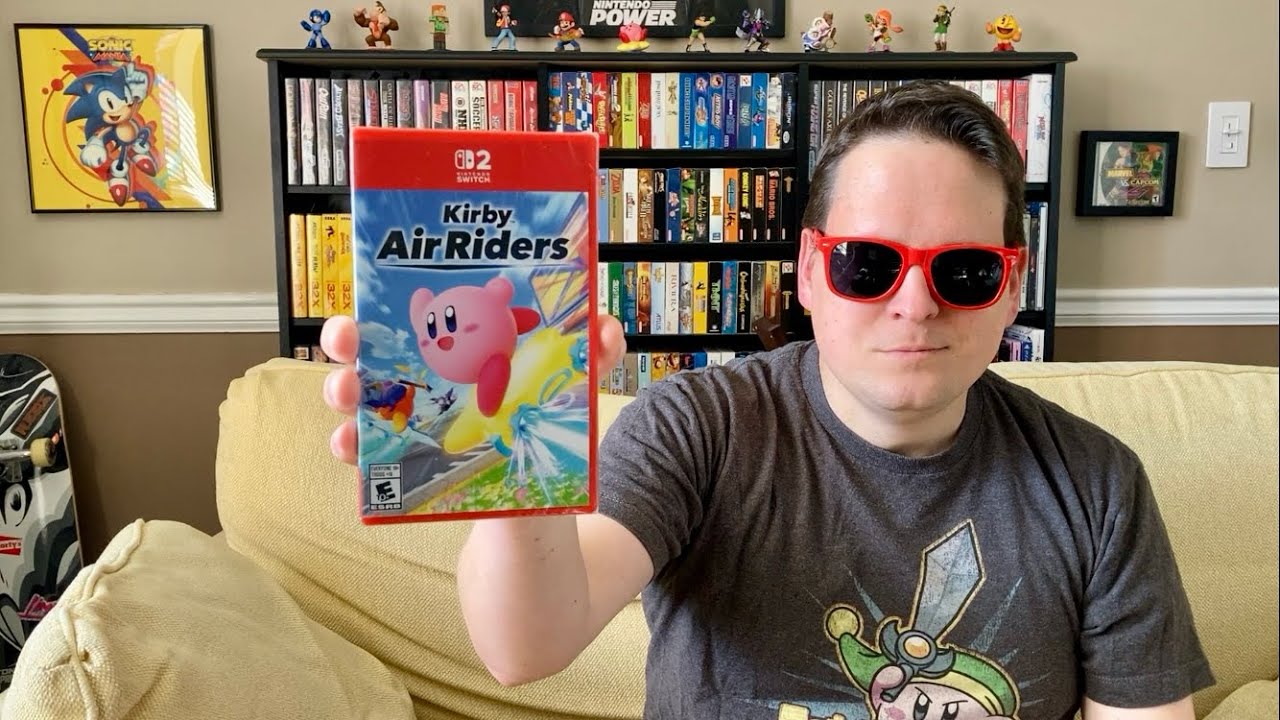 Kirby Air Riders Unboxing (SW2)