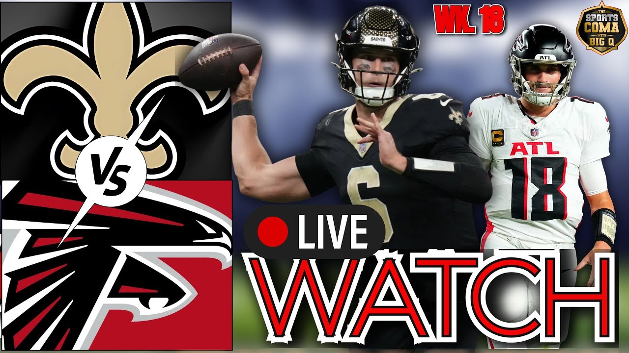 Tyler Shough's Hot Hand vs Kirk Cousins | Saints-Falcons Live