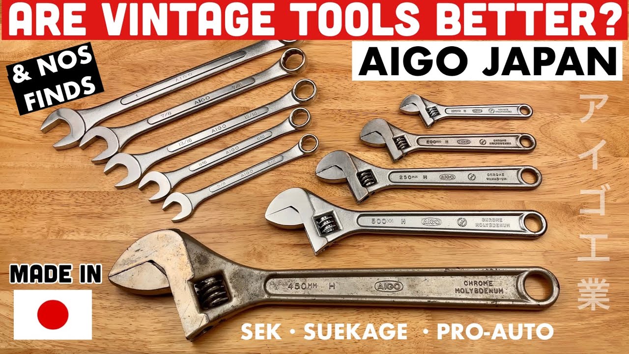VINTAGE JAPANESE TOOLS 🇯🇵 My Aigo “Collection”