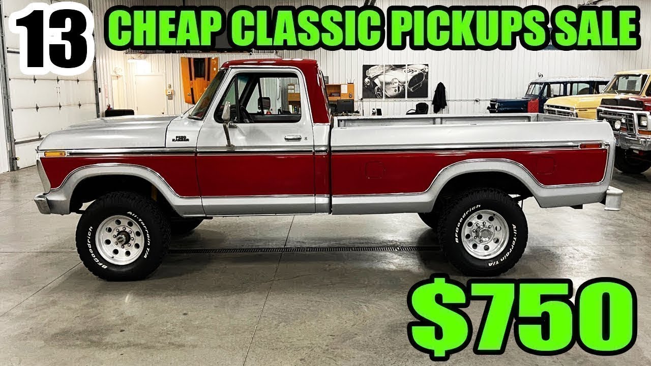 Affordable & Awesome – 13 Classic Trucks Found on Craigslist!