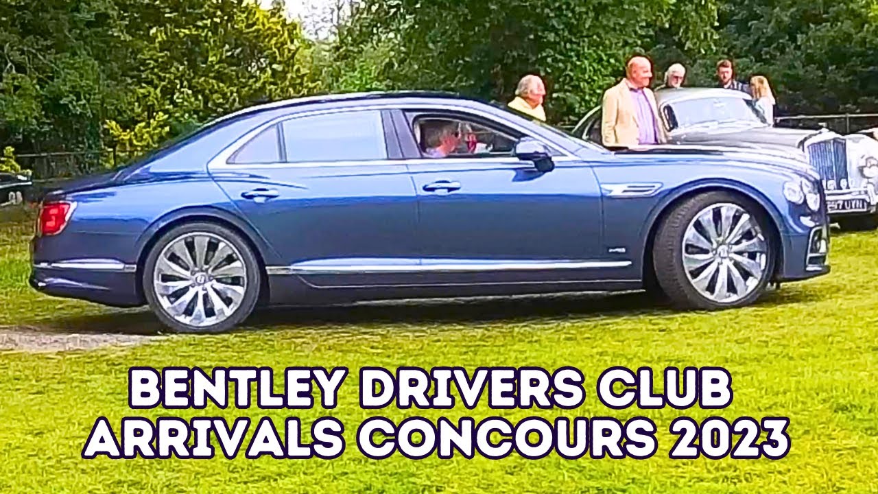 Pt.3 Bentley Drivers Club Arrivals 2023 Kelmarsh Hall Concours Beautiful Bentley Cars BDC 4K