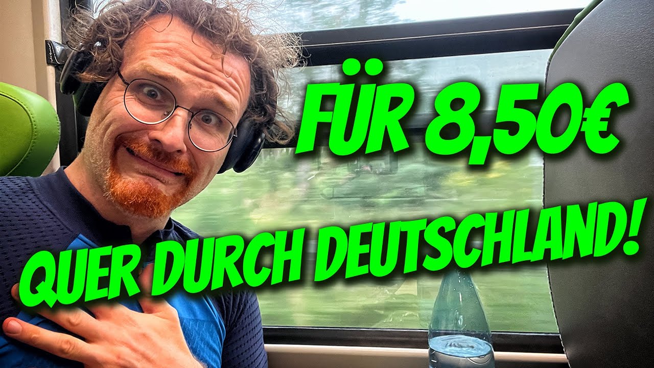 Discount Reisen mit Flixtrain! - Besser als Deutschlandticket?