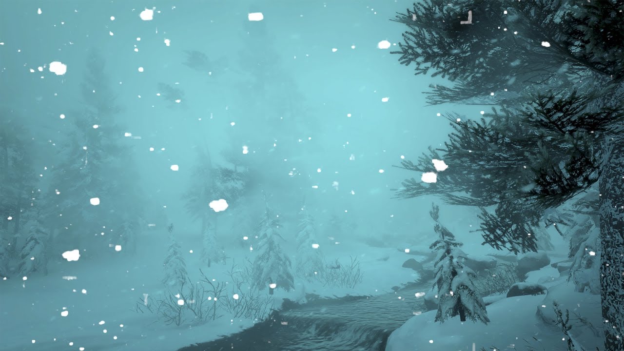 BLIZZARD SOUNDS for SLEEP & Relaxation | Endless Deep Winter Whiteout with Howling Wind