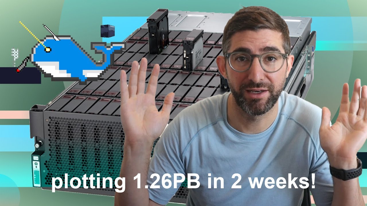 Chia plotting - 1.26 petabytes, one JBOD, 2 weeks