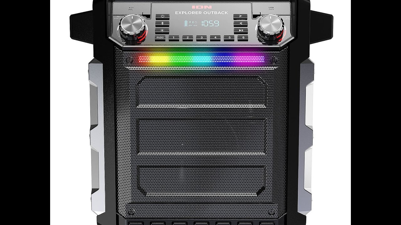 Ion Explorer Outback Portable Bluetooth Speaker Unboxing