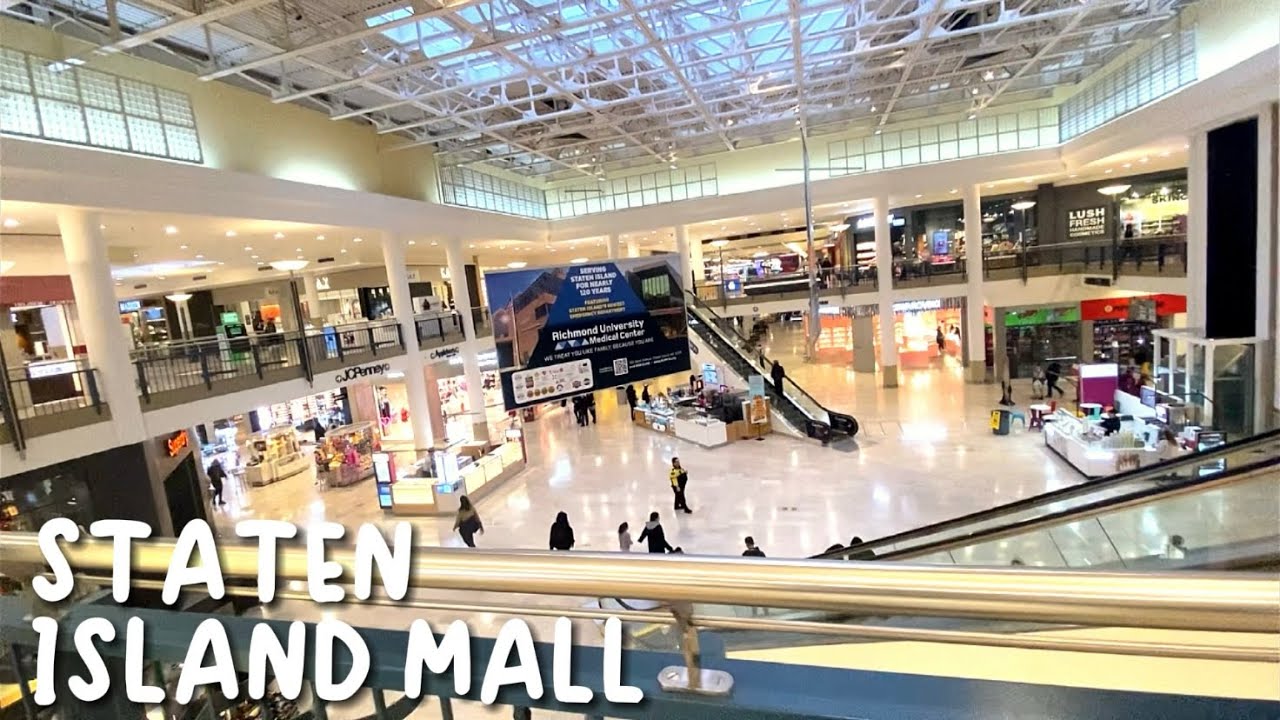 Walking Tour Of STATEN ISLAND MALL | New York City