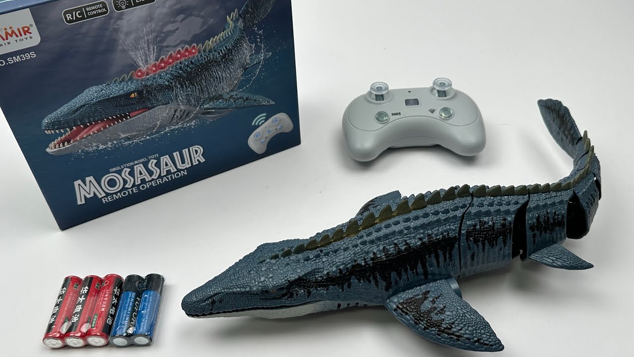 Unboxing RC Plesiosaur & Speedboat: From Unboxing to Real Water Adventure!