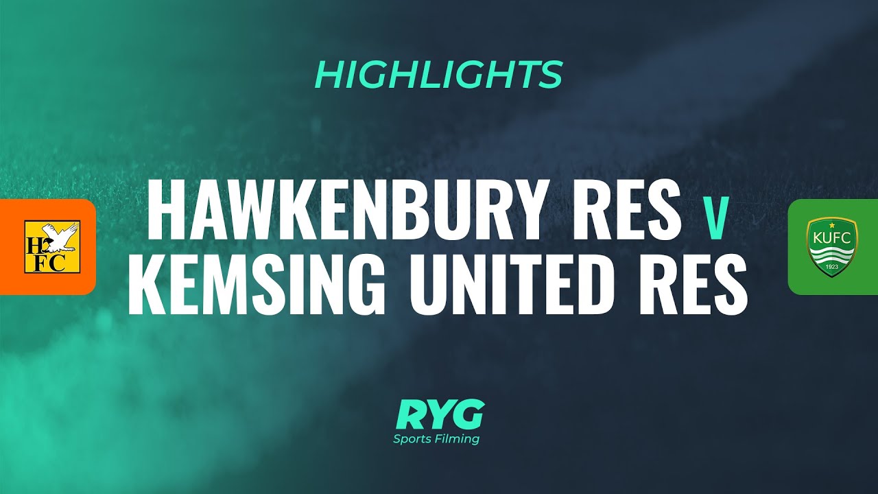 HIGHLIGHTS: Hawkenbury Reserves v Kemsing United Reserves