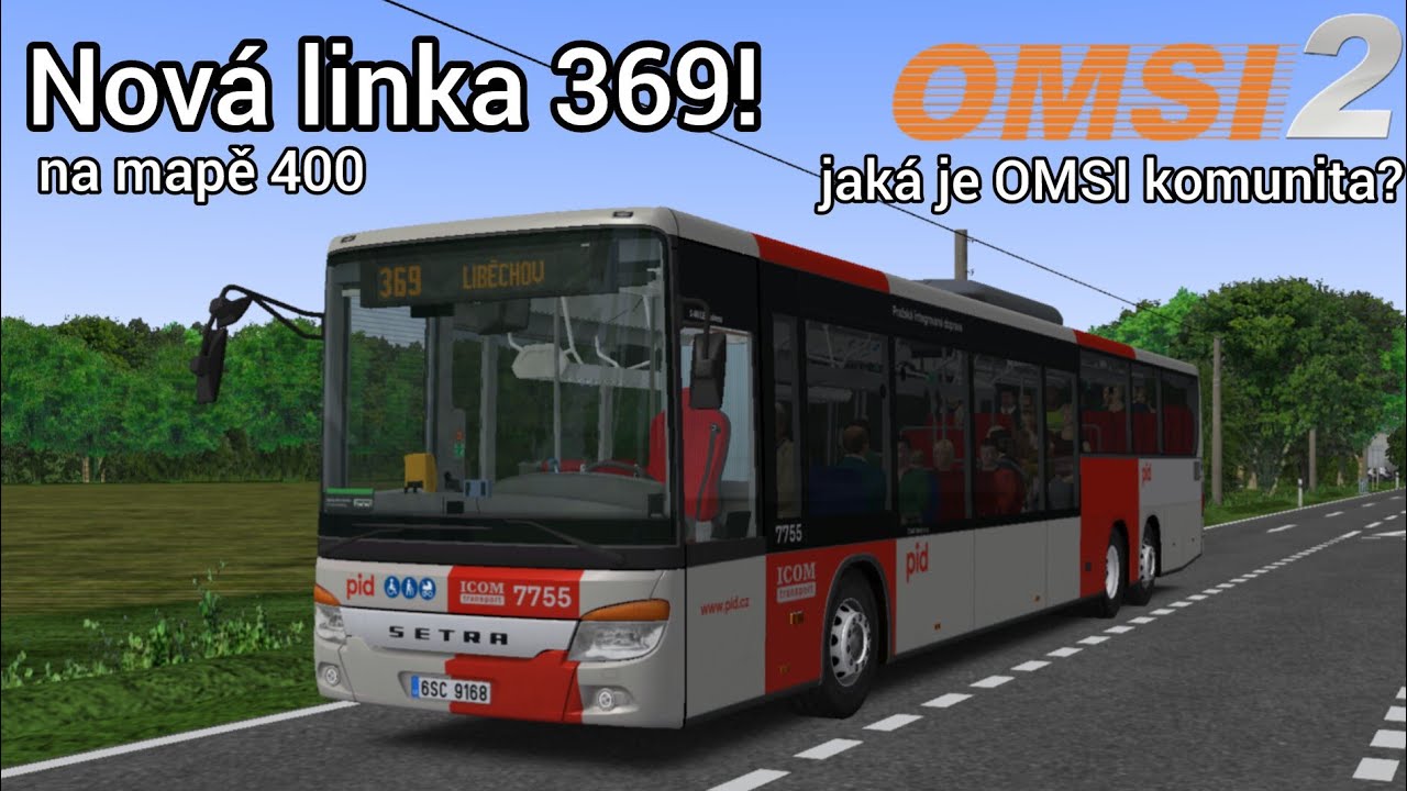 OMSI 2 #327 | Nová linka 369 z Prahy do Liběchova! Odpolední špička se Setrou S418LE Business!