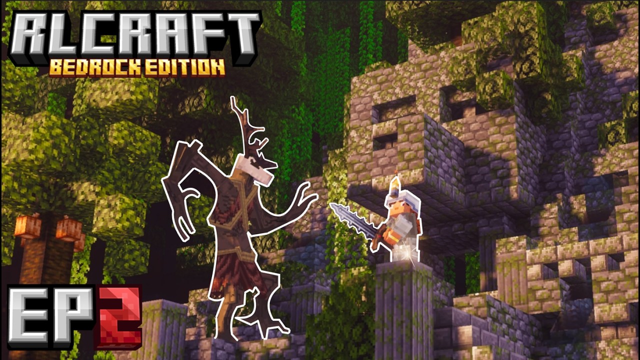 I Explored The Best Jungle Temple! - RLCraft EP2