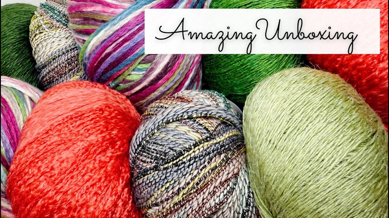 Nouveautés Lang Yarns ✨ Idées crochet, j'attends votre avis ! 🧶 Unboxing de pelotes de laine Tricot