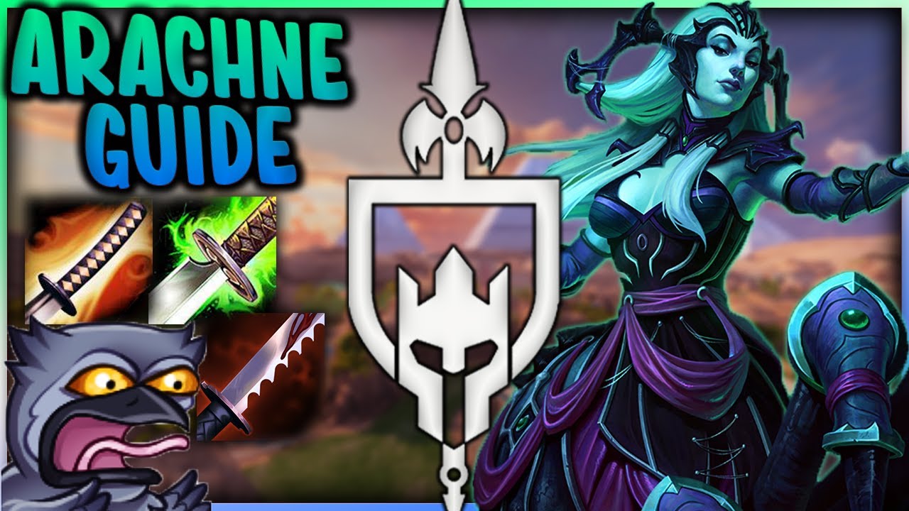ГИД ПО АРАХНЕ: ЛУЧШИЙ РАННИЙ ГАНКЕР! | Incon | Smite