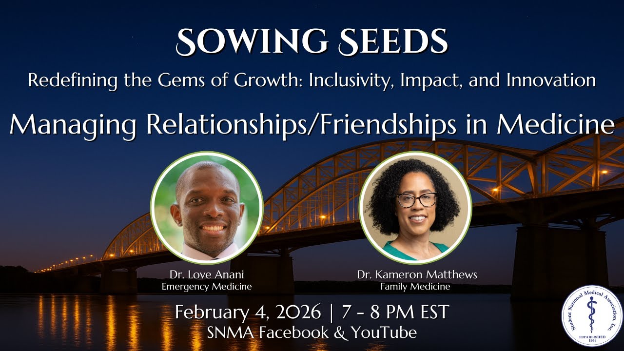 Sowing Seeds: Managing Relationships/Friendships in Medicine 📱