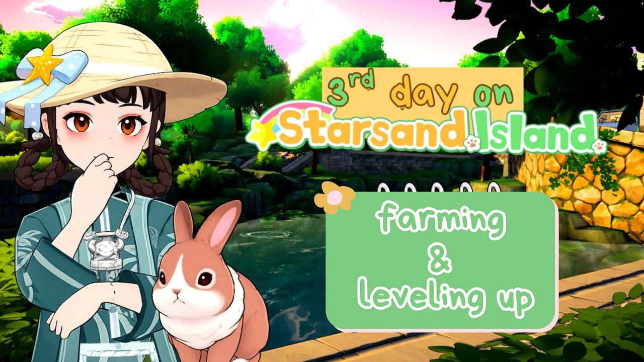 Starsand Island Part 3 🌱 Farming, Leveling Up & Profession Progress