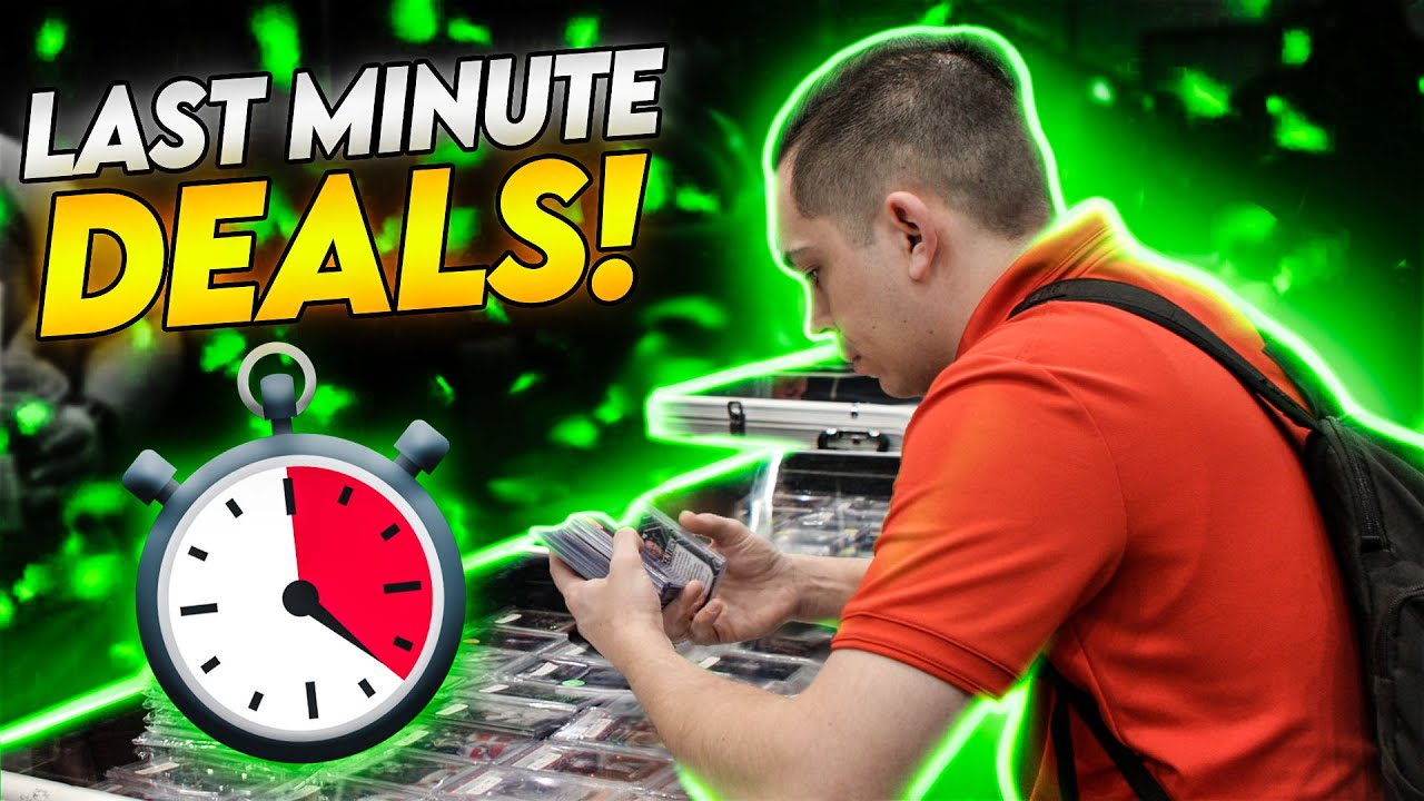 Last Minute Deals At The Mint Collective ⏱ Las Vegas Card Show Vlog: Day Two