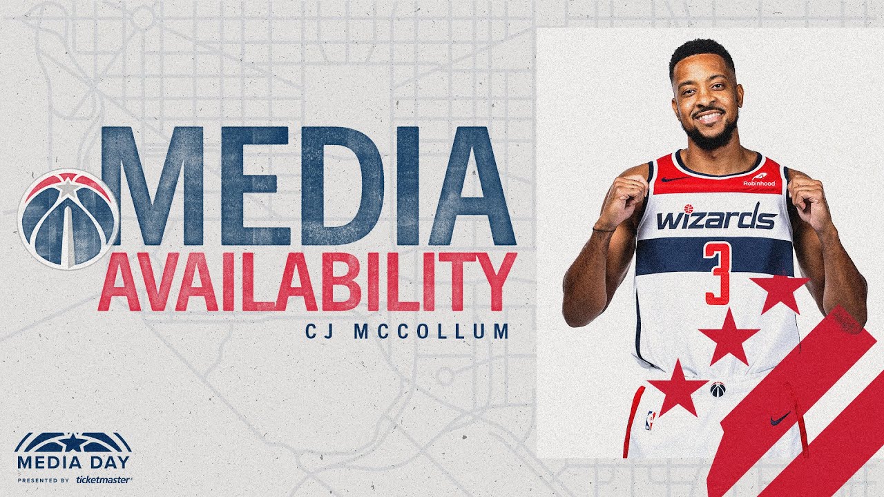 CJ McCollum Media Availability | 2025 Washington Wizards Media Day
