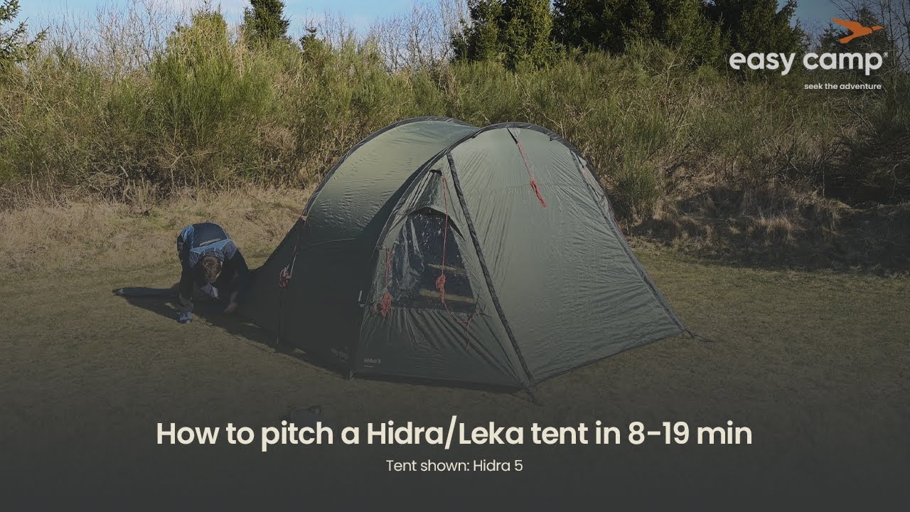 How to pitch a Hidra/Leka tent