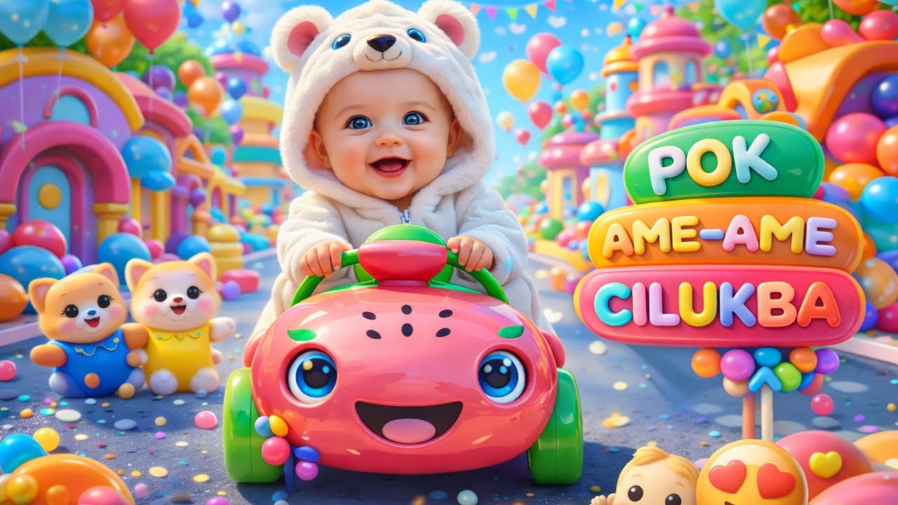 Pok Ame Ame Cilukba 👶 Bayi Lucu Yang Bikin Gemes! - Lagu Anak Balita Indonesia Populer