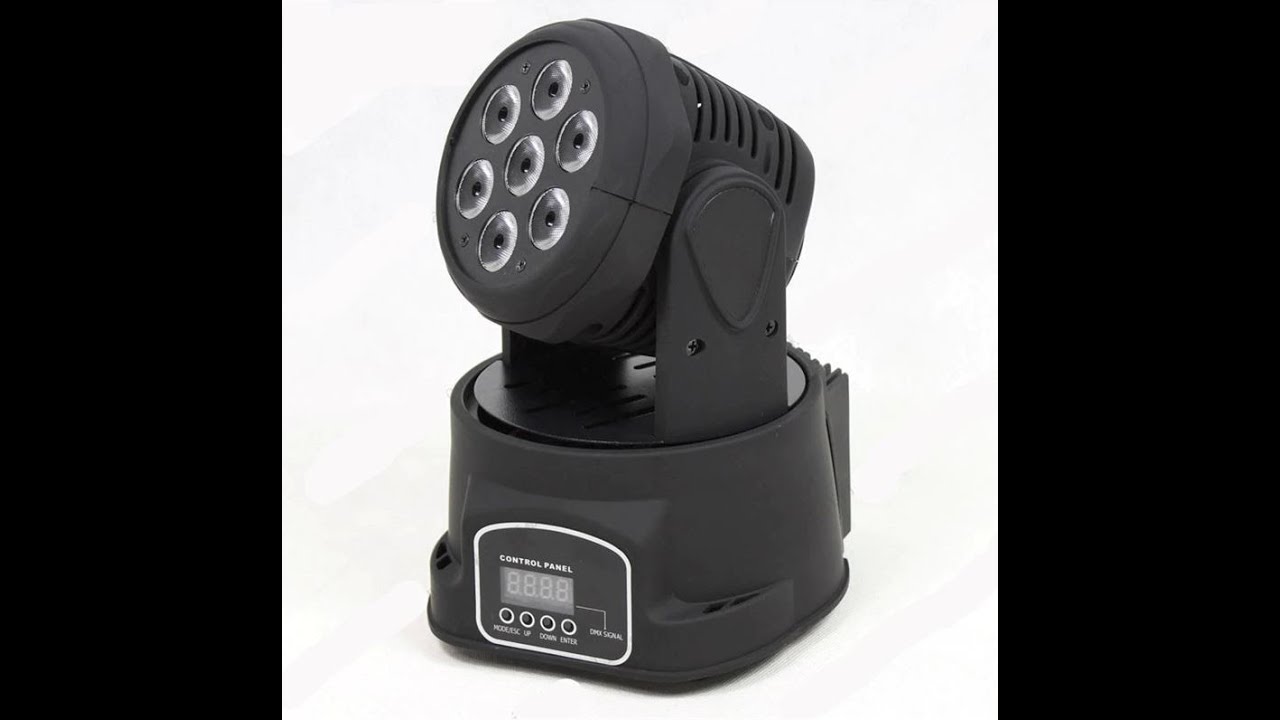 LED Wash 7x12W RGBW Moving Head Lighting