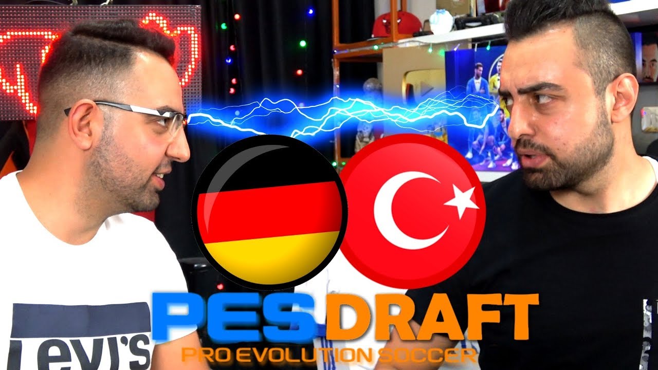 ALMANYALI ÖZ KARDEŞİM VS TÜRKİYELİ BEN ! PESDRAFT PES 2019 !