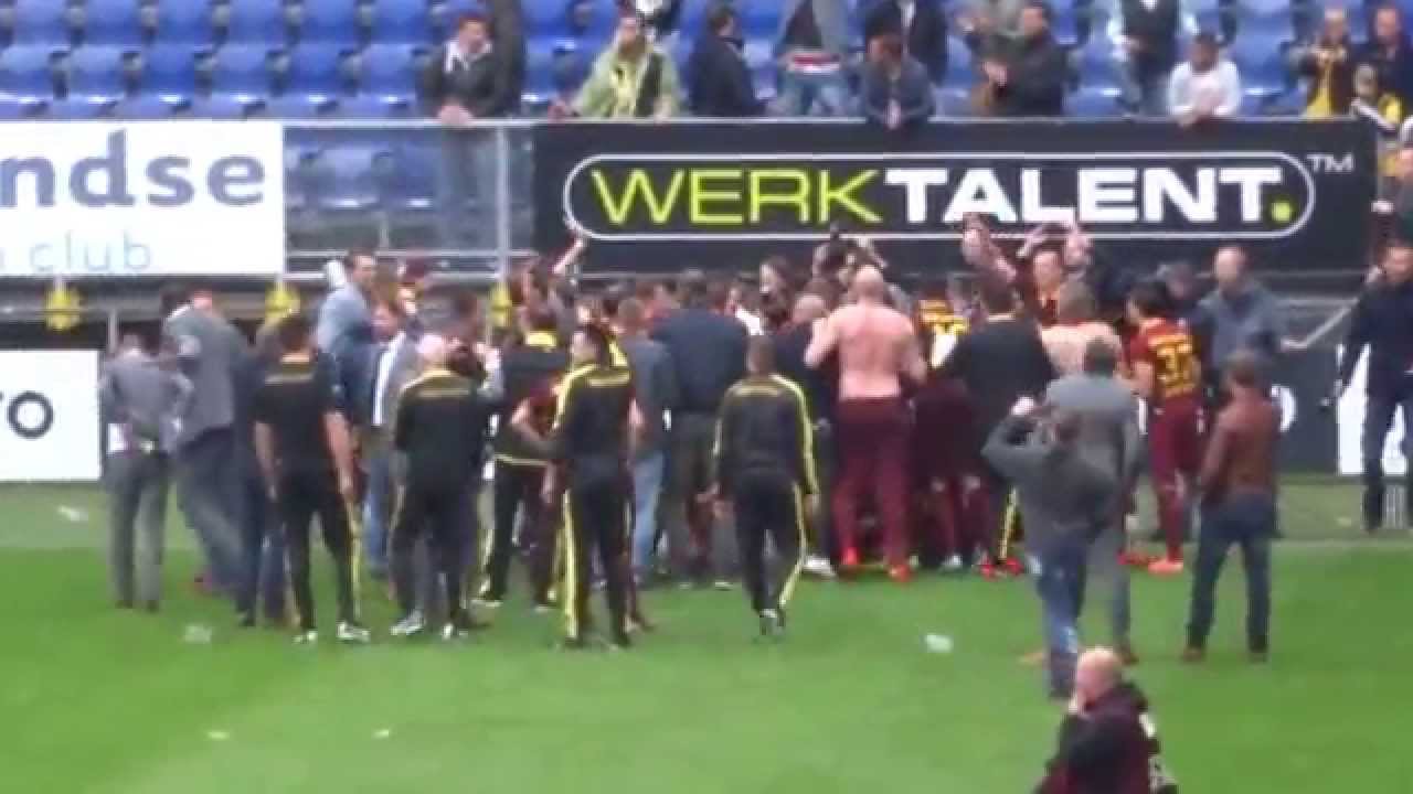 NAC Breda - Roda J.C. Kerkrade - Einde wedstrijd