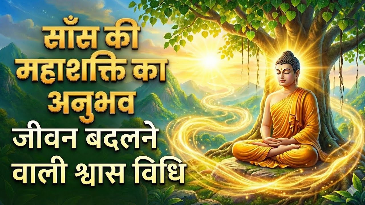 Experience the superpower of breath | Life-changing breathing technique | Buddha motivation on mind power #meditation