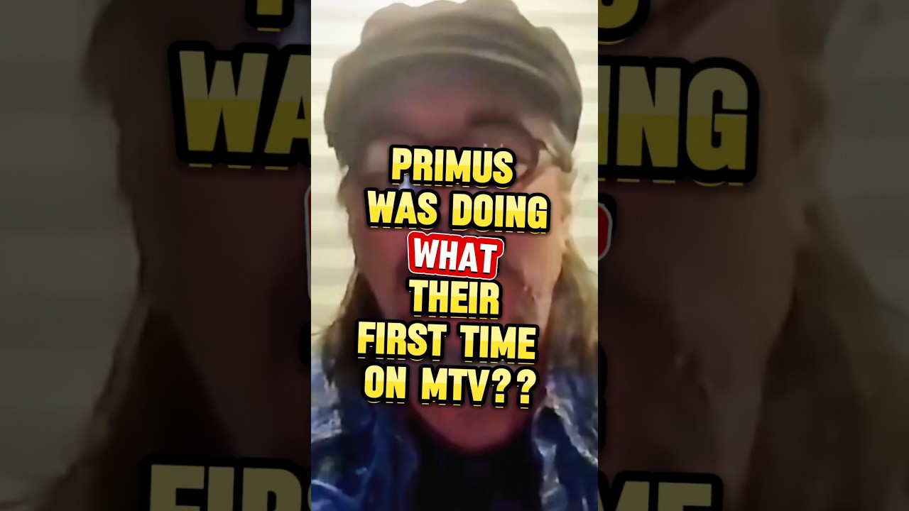Primus Was TRIPPING During first MTV Interview with Pauly Shore 🤯 | Rare 1992 Footage